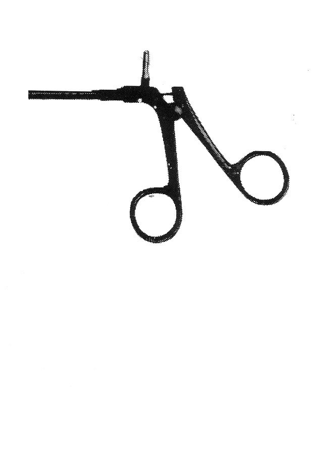 İZOLELİ ENDO  KAVRAMA FORSEPS E MODEL SAP ÇAP: 5MM L:36CM